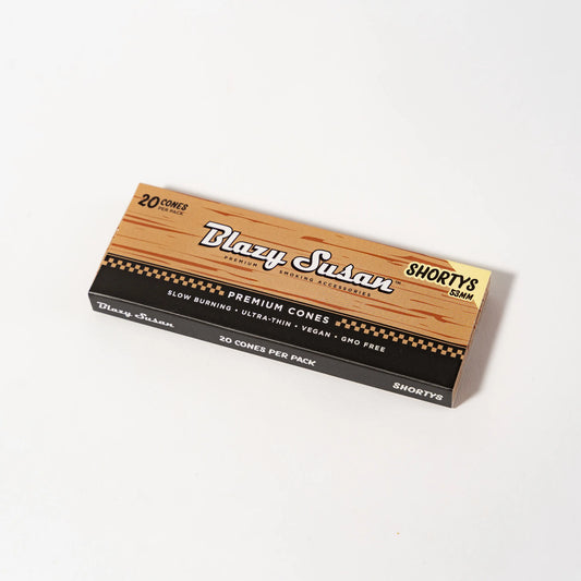 Caja con 20 Conos Sin Blanquear de 53mm (Shortys) Blazy Susan