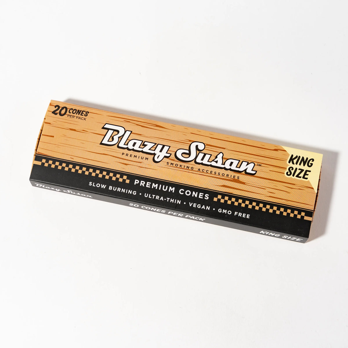 Caja con 20 Conos Sin Blanquear King Size Blazy Susan
