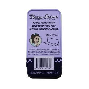 Caja de 100 Filtros Morados Prerolados Blazy Susan